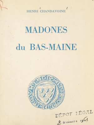 cover image of Madones du Bas-Maine